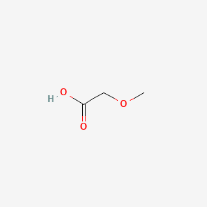 2-Methoxyacetic acid chemical structure (CAS 625-45-6)