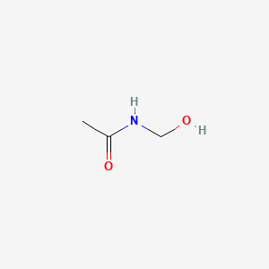 N-(Hydroxymethyl)acetamide chemical structure (CAS 625-51-4)