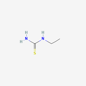 Ethylthiourea chemical structure (CAS 625-53-6)