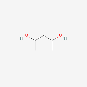 2,4-Pentanediol chemical structure (CAS 625-69-4)