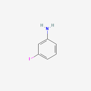 3-Iodoaniline chemical structure (CAS 626-01-7)