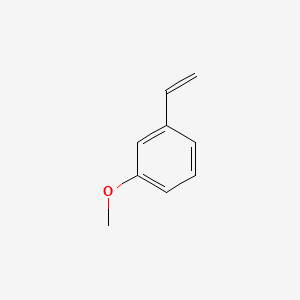 1-Methoxy-3-vinylbenzene chemical structure (CAS 626-20-0)