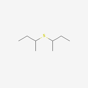Di-sec-butylsulfide chemical structure (CAS 626-26-6)