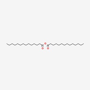 MYristic anhydride chemical structure (CAS 626-29-9)