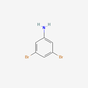 3,5-Dibromoaniline chemical structure (CAS 626-40-4)