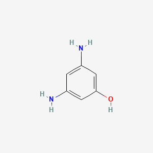 3,5-Diaminophenol chemical structure (CAS 626-46-0)