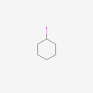 Iodocyclohexane chemical structure (CAS 626-62-0)