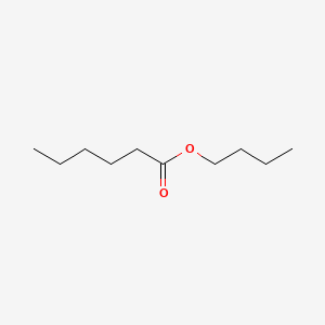Butyl hexanoate chemical structure (CAS 626-82-4)