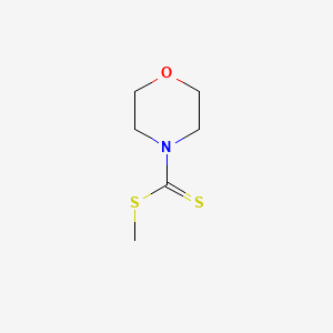 Methyl morpholine-4-carbodithioate chemical structure (CAS 62604-08-4)