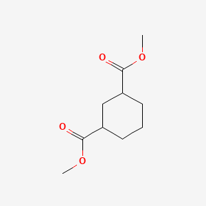 Dimethyl cyclohexane-1,3-dicarboxylate chemical structure (CAS 62638-06-6)