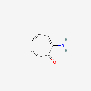 2-Aminocyclohepta-2,4,6-trienone chemical structure (CAS 6264-93-3)