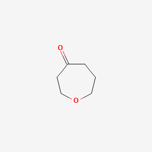 Oxepan-4-one chemical structure (CAS 62643-19-0)