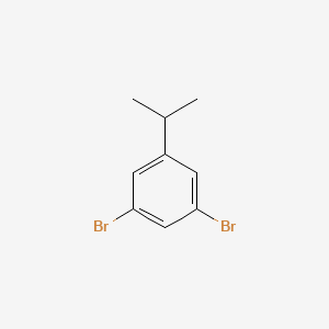 1,3-Dibromo-5-isopropylbenzene chemical structure (CAS 62655-20-3)