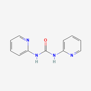 1,3-Di(pyridin-2-yl)urea chemical structure (CAS 6268-43-5)