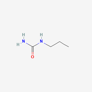 1-Propylurea chemical structure (CAS 627-06-5)