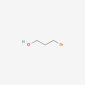 3-Bromopropan-1-ol chemical structure (CAS 627-18-9)