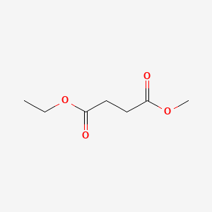 Ethyl methyl succinate chemical structure (CAS 627-73-6)