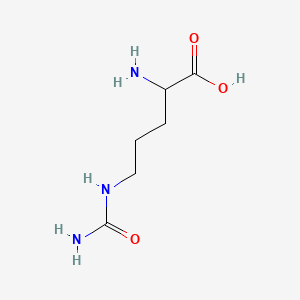 DL-Citrulline chemical structure (CAS 627-77-0)