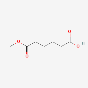 Monomethyl adipate chemical structure (CAS 627-91-8)