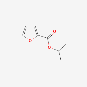 Isopropyl furan-2-carboxylate chemical structure (CAS 6270-34-4)