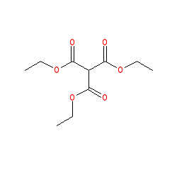 Triethyl methanetricarboxylate chemical structure (CAS 6279-86-3)