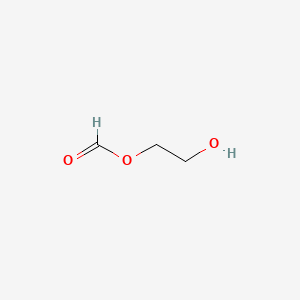2-Hydroxyethyl formate chemical structure (CAS 628-35-3)