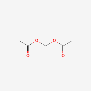 Methylene diacetate chemical structure (CAS 628-51-3)