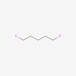 1,5-Diiodopentane chemical structure (CAS 628-77-3)
