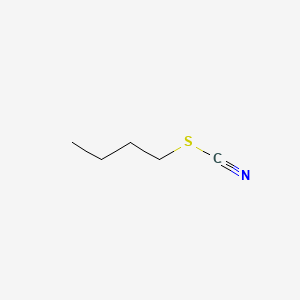 1-Thiocyanatobutane chemical structure (CAS 628-83-1)