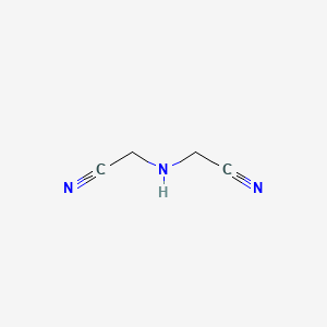 Iminodiacetonitrile chemical structure (CAS 628-87-5)