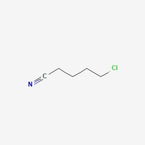 5-Chlorovaleronitrile chemical structure (CAS 6280-87-1)