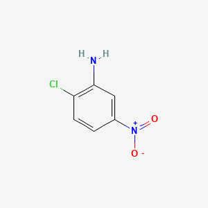 2-Chloro-5-nitroaniline chemical structure (CAS 6283-25-6)