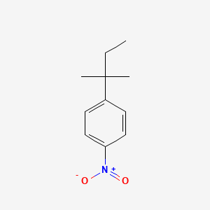 1-Nitro-4-(tert-pentyl)benzene chemical structure (CAS 6284-98-6)