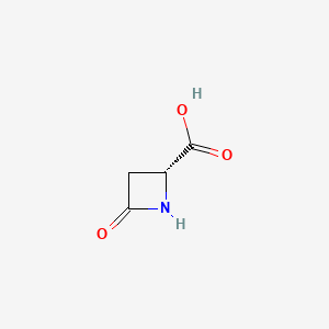 (R)-4-Oxoazetidine-2-carboxylic acid chemical structure (CAS 62860-12-2)