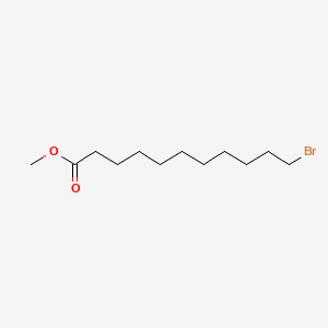 Methyl 11-bromoundecanoate chemical structure (CAS 6287-90-7)