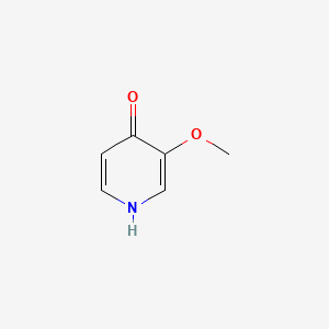 3-Methoxypyridin-4-ol chemical structure (CAS 62885-41-0)