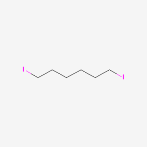 1,6-Diiodohexane chemical structure (CAS 629-09-4)