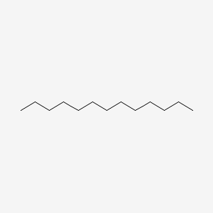 Tridecane chemical structure (CAS 629-50-5)