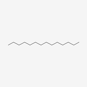 Tetradecane chemical structure (CAS 629-59-4)