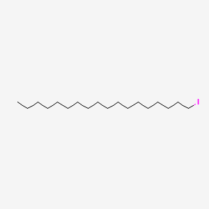 1-Iodooctadecane chemical structure (CAS 629-93-6)