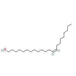 Cis-13-docosenol chemical structure (CAS 629-98-1)