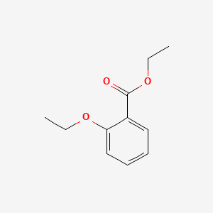 Ethyl 2-ethoxybenzoate chemical structure (CAS 6290-24-0)