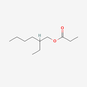 2-Ethylhexyl propionate chemical structure (CAS 6293-37-4)