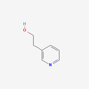 2-(Pyridin-3-yl)ethanol chemical structure (CAS 6293-56-7)