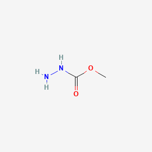 Methyl hydrazinecarboxylate chemical structure (CAS 6294-89-9)