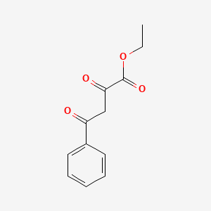 Ethyl 2,4-dioxo-4-phenylbutanoate chemical structure (CAS 6296-54-4)