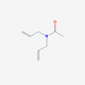 N,N-Diallylacetamide chemical structure (CAS 6296-61-3)