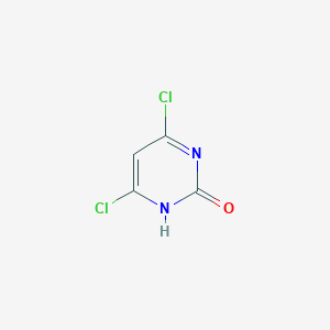 4,6-Dichloropyrimidin-2(1H)-one chemical structure (CAS 6297-80-9)