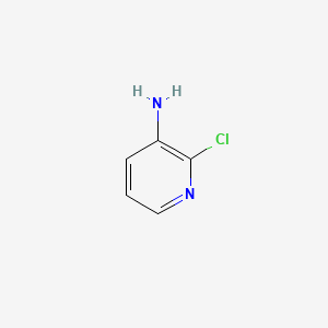 2-Chloropyridin-3-amine chemical structure (CAS 6298-19-7)
