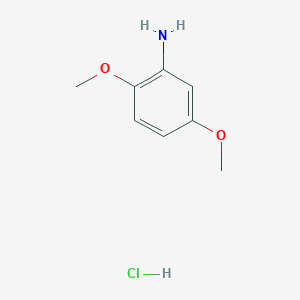 2,5-Dimethoxyaniline hydrochloride chemical structure (CAS 62994-90-5)